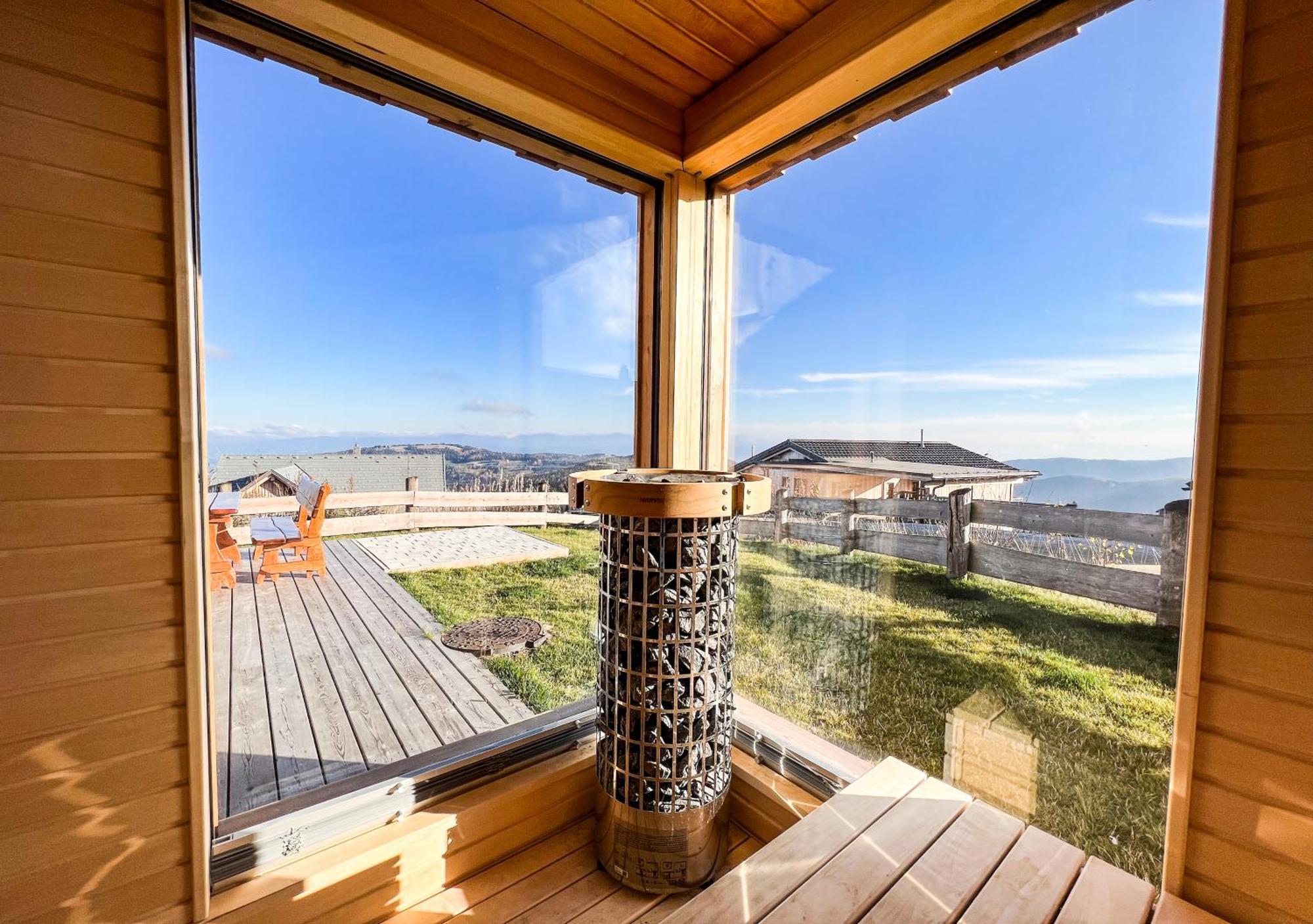 1A Chalet Eck - Wandern, Grillen, Panorama Sauna! Klippitztorl Экстерьер фото